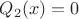 $Q_2(x)=0$