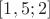$[1,5; 2]$