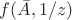 $f(\bar A, 1/z)$