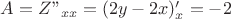$A=Z