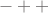 $-++$