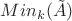$Min_k(\tilde{A})$