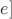 $e]$