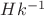 $Hk^{-1}$
