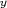$\scriptstyle y$