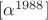 $[\alpha^{1988}]$