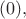 $(0),$