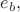 $e_b,$ $e_b,$