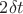 $2{\delta{t}}$