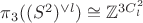 $\pi_3((S^2)^{\vee l}) \cong \mathbb{Z}^{3C^2_l} $