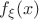 $f_\xi(x) $