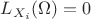 $L_{X_i}(\Omega)=0$