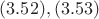 $(3.52), (3.53)$