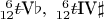 $
\def\-#1{\lefteqn{$--$}#1}^{~6}_{12}\-t\mbox{V}\flat,~^{~6}_{12}\-t\mbox{IV}\sharp
$