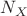 $N_X$