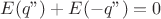 $ E(q