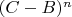 $(C-B)^{n}$