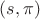 $(s, \pi)$