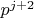 $p^{j+2}$