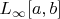 $L_{\infty}[a,b]$