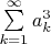 $\sum\limits_{k=1}^{\infty}a^3_k$