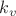 $k_v$