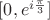 $[0,e^{i\frac{\pi}{3}}]$