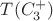 $T(C_3^+)$ $T(C_3^+)$