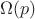 $\Omega(p)$