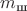 $m_\text{ш}$