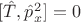$[\hat{T},\hat{p}^2_x]=0$