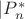 $|P_{n}^*$