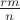 $\frac{rm}{n}$ $\frac{rm}{n}$