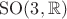 $\mathrm{SO}(3,\mathbb R)$