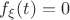 $f_{\xi}(t)=0$