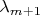 $\lambda_{m+1}$