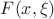 $F(x,\xi)$