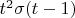 $t^2 \sigma (t-1)$