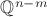 $\mathbb{Q}^{n-m}$