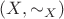 $(X, \sim_X)$