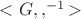$<G, , ^{-1}>$