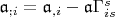 $\mathfrak{a}_{;i} = \mathfrak{a}_{,i} - \mathfrak{a} \Gamma^{s}_{i s}$