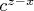$c^{z-x}$
