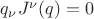 $q_\nu J^\nu (q) = 0$