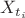 $X_{t_{i}}$