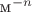 $\text{м}^{-n}$
