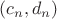 $(c_n, d_n)$