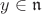 $y\in\mathfrak{n}$