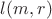 $l(m,r)$