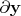 $\partial\mathbf y$